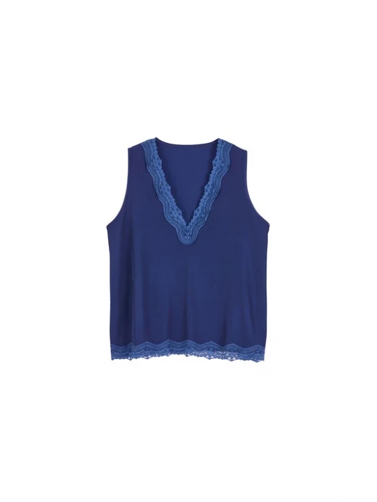 Foto van product Camomilla Italia Top 'TEA' blauw