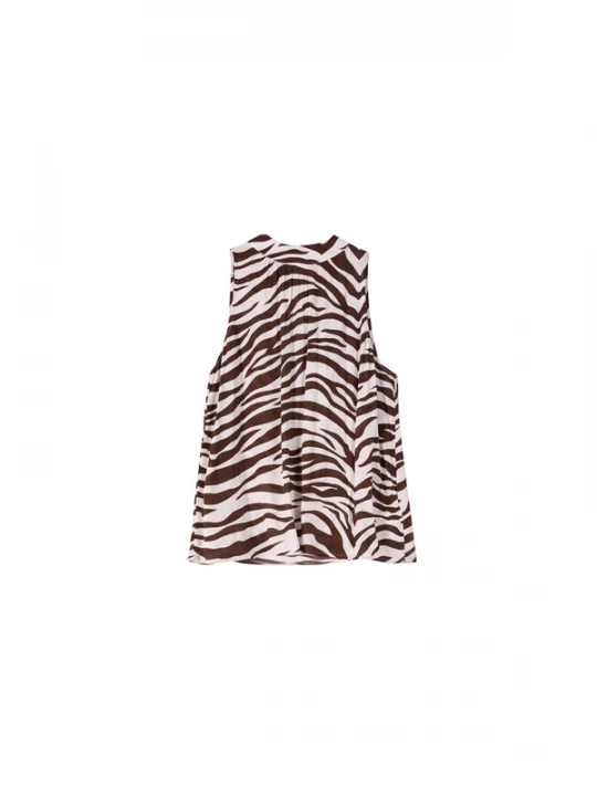 Foto van product Camomilla Italia Top 'TUNA' beige / ombergrijs
