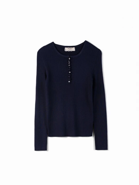 Foto van product Camomilla Italia Trui 'Mar' navy