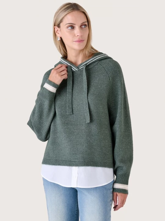 Foto van product Camomilla Italia Trui 'MIELE' groen / wit