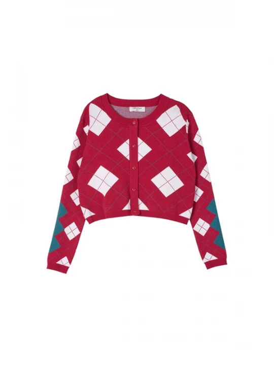 Foto van product Camomilla Italia Trui 'Monkey' petrol / rood / wit