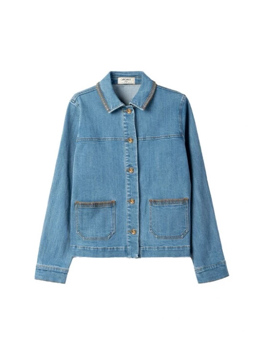 Foto van product Camomilla Italia Tussenjas 'Gila' blauw denim