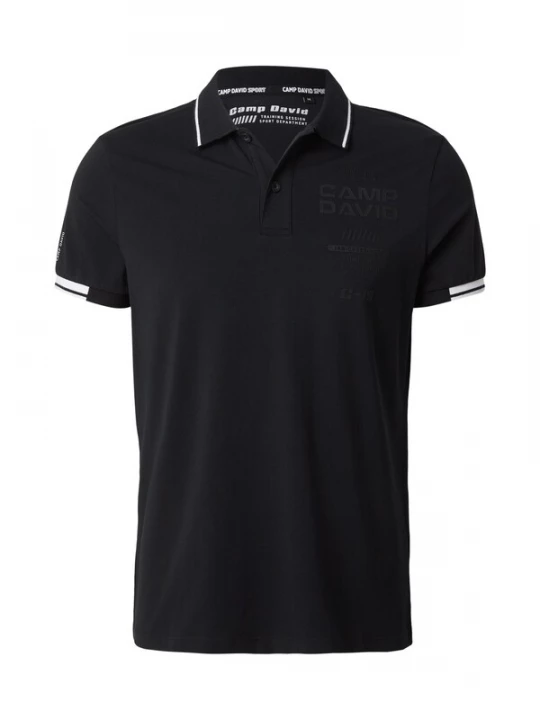 Foto van product CAMP DAVID Shirt grijs / zwart