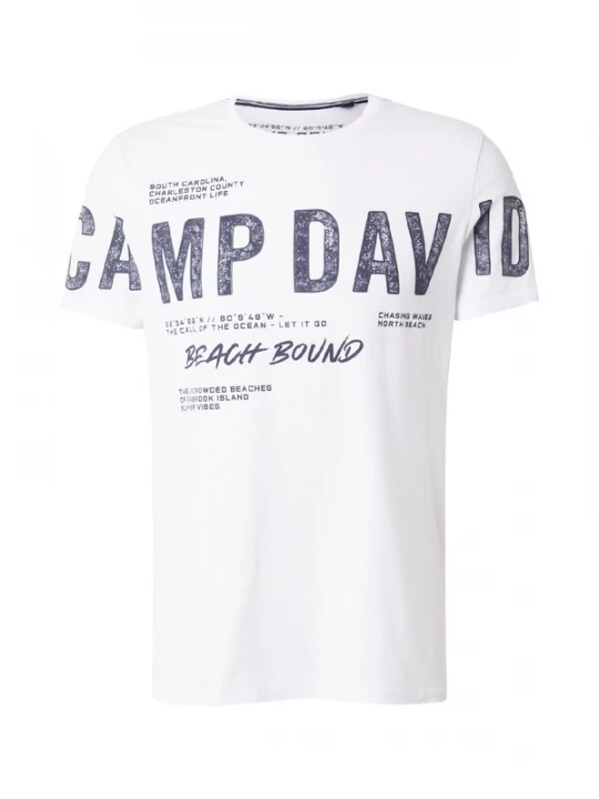 Foto van product CAMP DAVID Shirt marine / wit