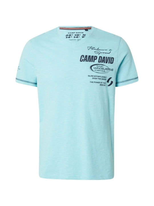 Foto van product CAMP DAVID Shirt navy / aqua
