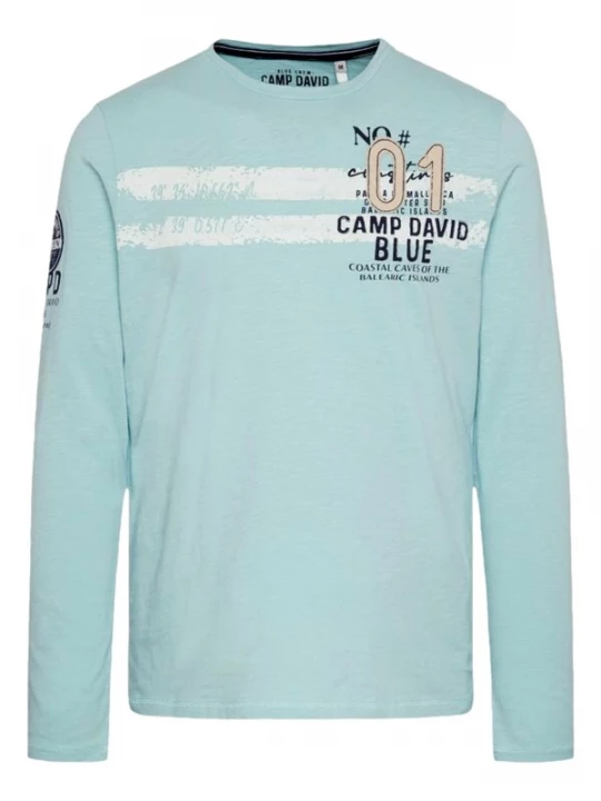 Foto van product CAMP DAVID Shirt turquoise