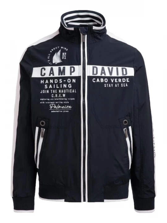 Foto van product CAMP DAVID Tussenjas navy / wit