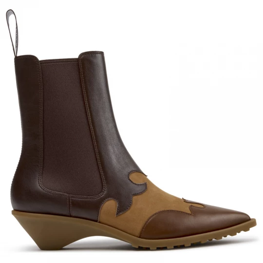 Foto van product CAMPER Anita - Nette schoenen voor Dames - Bruin, Smooth leather