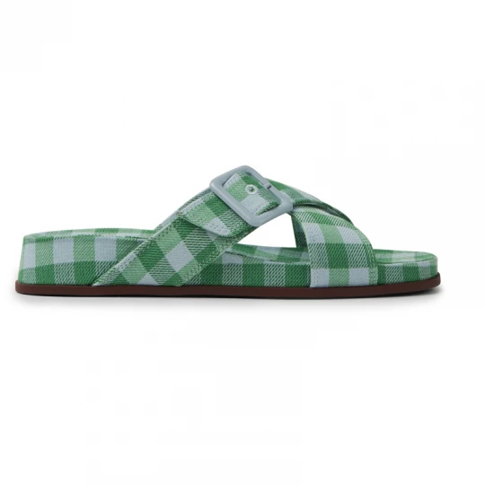 Foto van product CAMPER Atonik - Sandalen voor Dames - Groen, Blauw, Cotton fabric