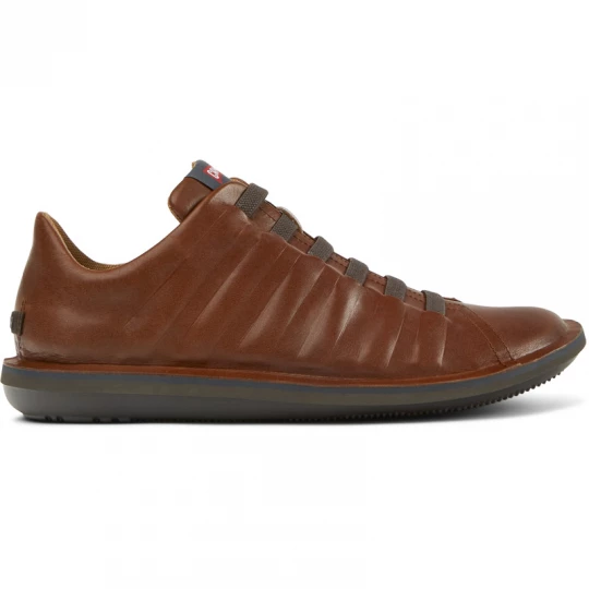 Foto van product CAMPER Beetle - Vrijetijdsschoenen voor Heren - Bruin, Smooth leather