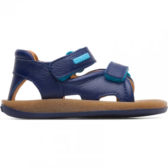 Foto van product CAMPER Bicho - Sandalen voor Firstwalkers - Blauw, Smooth leather