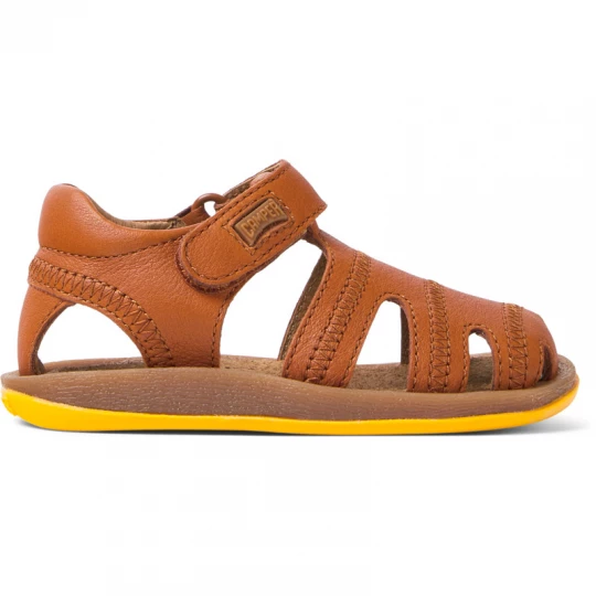 Foto van product CAMPER Bicho - Sandalen voor Firstwalkers - Bruin, Smooth leather