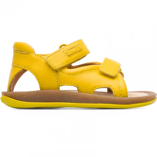 Foto van product CAMPER Bicho - Sandalen voor Firstwalkers - Geel, Smooth leather