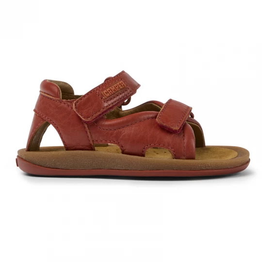 Foto van product CAMPER Bicho - Sandalen voor Firstwalkers - Rood, Smooth leather