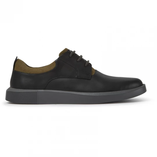 Foto van product CAMPER Bill - Nette schoenen voor Heren - Zwart, Smooth leather / Cotton fabric