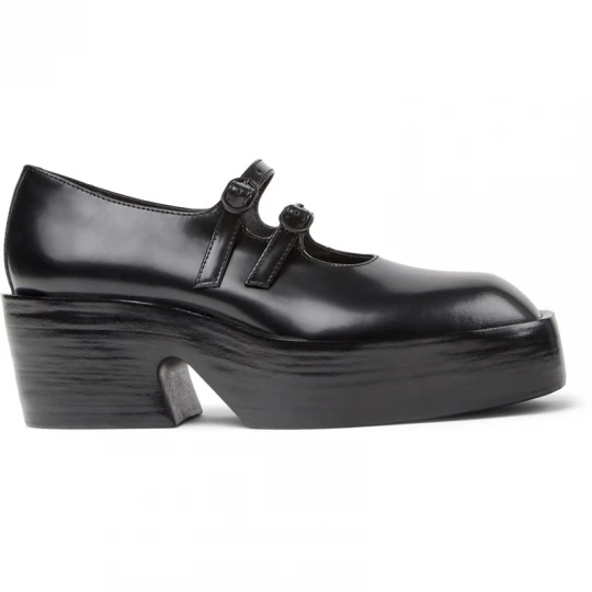 Foto van product CAMPER Billie - Vrijetijdsschoenen voor Dames - Zwart, Smooth leather