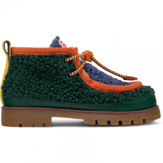 Foto van product CAMPER Bobo Choses x Camper - Laarzen voor Meisjes - Groen, Blauw, Geel, Cotton fabric / Smooth leather