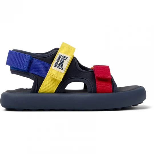 Foto van product CAMPER Bobo Choses x Camper - Sandalen voor Meisjes - Blauw, Rood, Geel, Cotton fabric