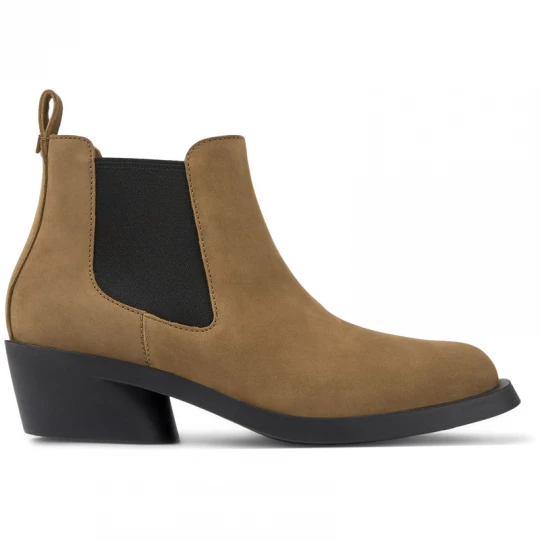 Foto van product CAMPER Bonnie - Enkellaarzen voor Dames - Bruin, Suede