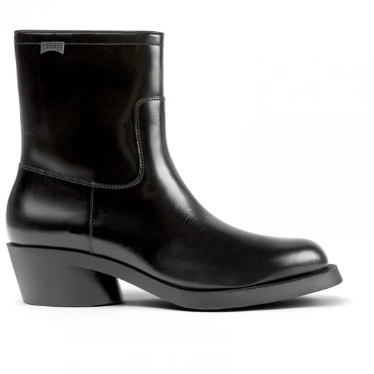 Foto van product CAMPER Bonnie - Enkellaarzen voor Dames - Zwart, Smooth leather