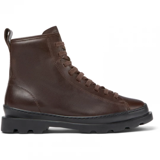Foto van product CAMPER Brutus - Enkellaarzen voor Dames - Kastanjebruin, Smooth leather