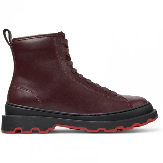 Foto van product CAMPER Brutus+ - Enkellaarzen voor Dames - Kastanjebruin, Smooth leather