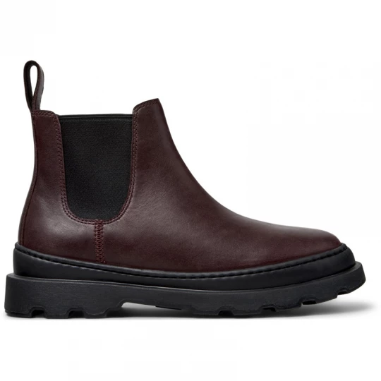 Foto van product CAMPER Brutus+ - Enkellaarzen voor Dames - Kastanjebruin, Smooth leather
