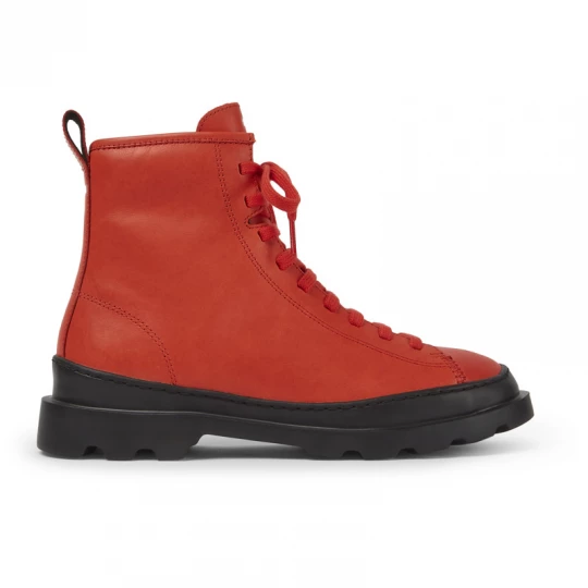 Foto van product CAMPER Brutus - Enkellaarzen voor Dames - Rood, Smooth leather