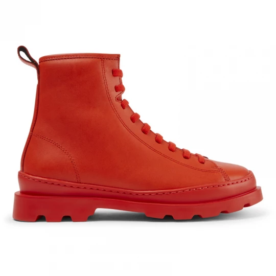 Foto van product CAMPER Brutus - Enkellaarzen voor Dames - Rood, Smooth leather