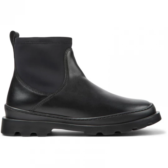 Foto van product CAMPER Brutus - Enkellaarzen voor Dames - Zwart, Smooth leather / Cotton fabric