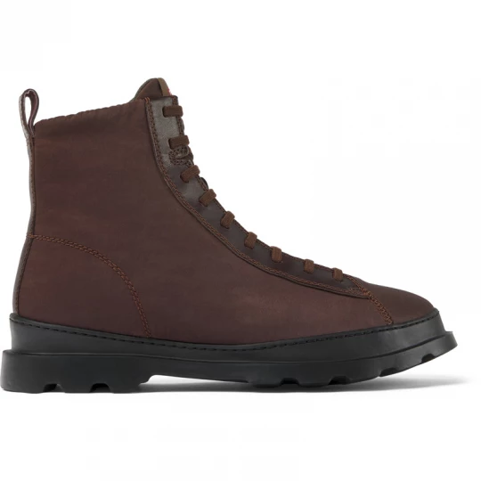 Foto van product CAMPER Brutus - Enkellaarzen voor Heren - Bruin, Cotton fabric / Smooth leather