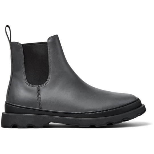 Foto van product CAMPER Brutus+ - Enkellaarzen voor Heren - Grijs, Smooth leather