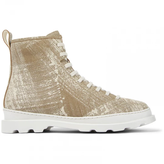 Foto van product CAMPER Brutus - Enkellaarzen voor Heren - Wit, Grijs, Suede
