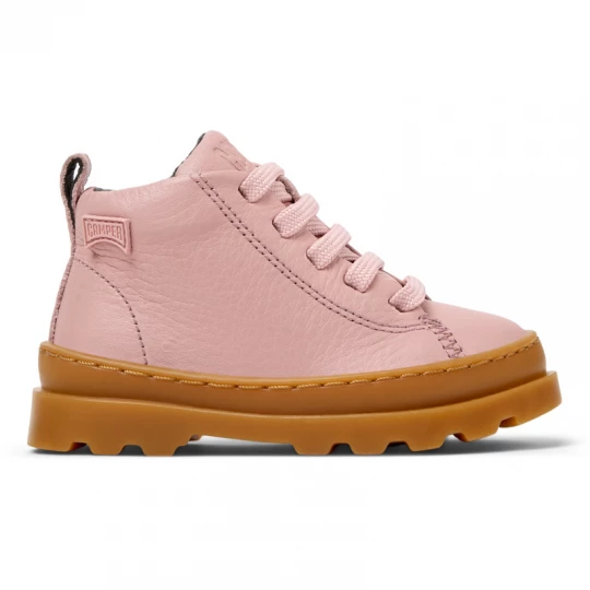 Foto van product CAMPER Brutus - Laarzen voor Firstwalkers - Roze, Smooth leather