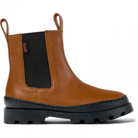 Foto van product CAMPER Brutus - Laarzen voor Meisjes - Bruin, Smooth leather