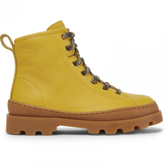 Foto van product CAMPER Brutus - Laarzen voor Meisjes - Geel, Smooth leather