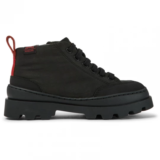 Foto van product CAMPER Brutus - Laarzen voor Meisjes - Grijs, Cotton fabric / Smooth leather