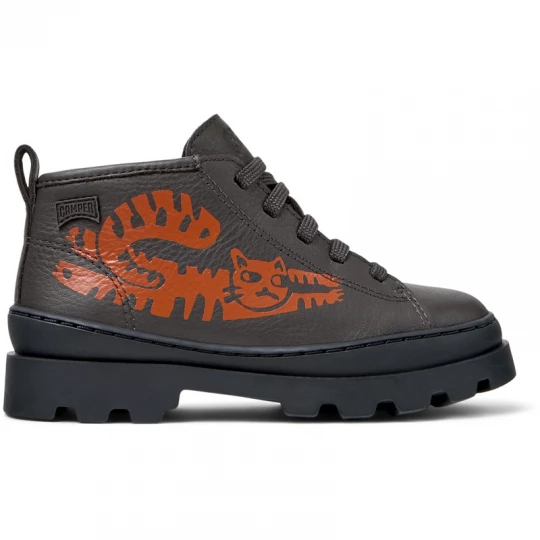 Foto van product CAMPER Brutus - Laarzen voor Meisjes - Grijs, Smooth leather