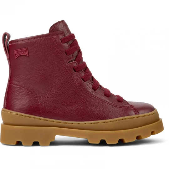 Foto van product CAMPER Brutus - Laarzen voor Meisjes - Kastanjebruin, Smooth leather