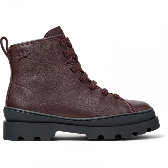 Foto van product CAMPER Brutus - Laarzen voor Meisjes - Kastanjebruin, Smooth leather