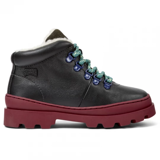 Foto van product CAMPER Brutus - Laarzen voor Meisjes - Zwart, Smooth leather