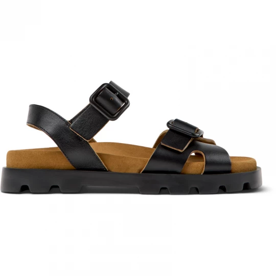 Foto van product CAMPER Brutus Sandal - Sandalen voor Dames - Zwart, Smooth leather