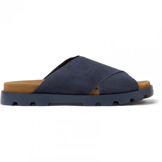 Foto van product CAMPER Brutus Sandal - Sandalen voor Heren - Blauw, Suede