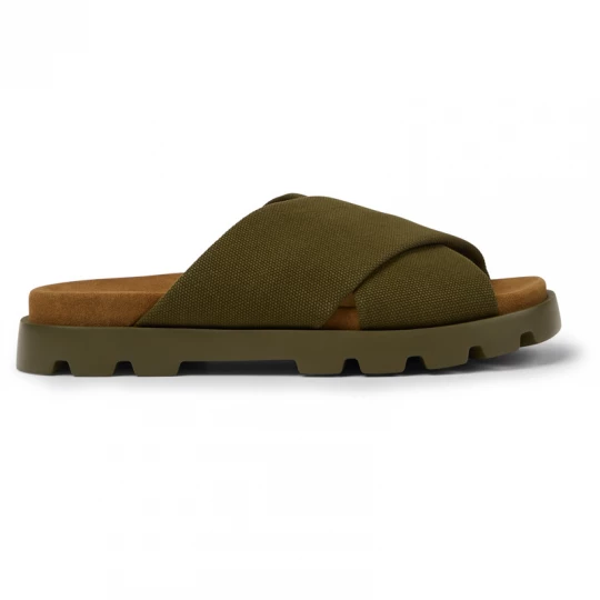 Foto van product CAMPER Brutus Sandal - Sandalen voor Heren - Groen, Cotton fabric