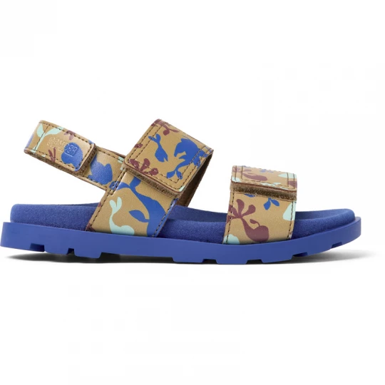 Foto van product CAMPER Brutus Sandal - Sandalen voor Meisjes - Beige, Blauw, Rood, Smooth leather
