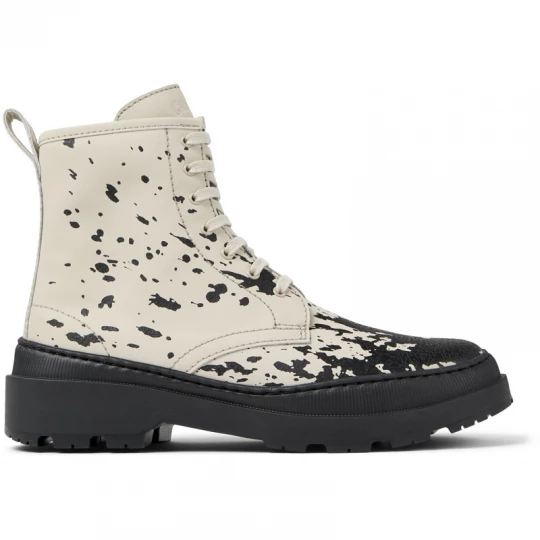 Foto van product CAMPER Brutus Trek - Enkellaarzen voor Dames - Grijs, Zwart, Smooth leather