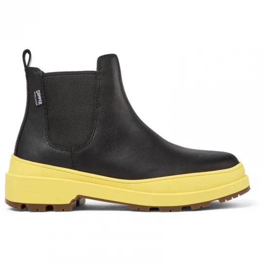 Foto van product CAMPER Brutus Trek HYDROSHIELD® - Enkellaarzen voor Dames - Zwart, Smooth leather