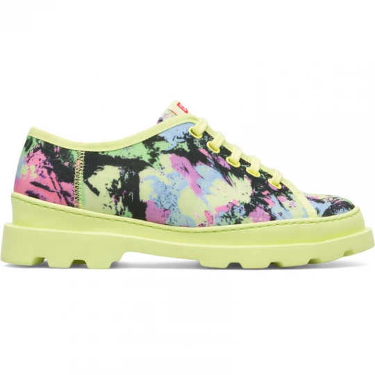 Foto van product CAMPER Brutus - Vrijetijdsschoenen voor Dames - Blauw, Geel, Zwart, Cotton fabric