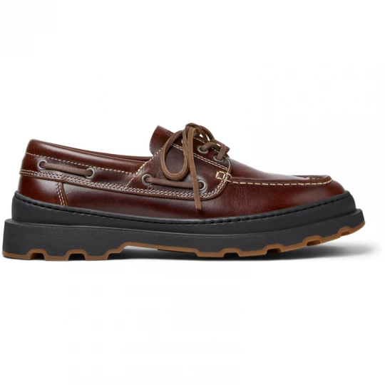 Foto van product CAMPER Brutus+ - Vrijetijdsschoenen voor Heren - Bruin, Smooth leather