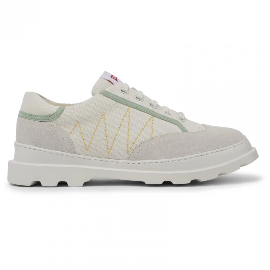 Foto van product CAMPER Brutus - Vrijetijdsschoenen voor Heren - Wit, Groen, Grijs, Groen, Cotton fabric